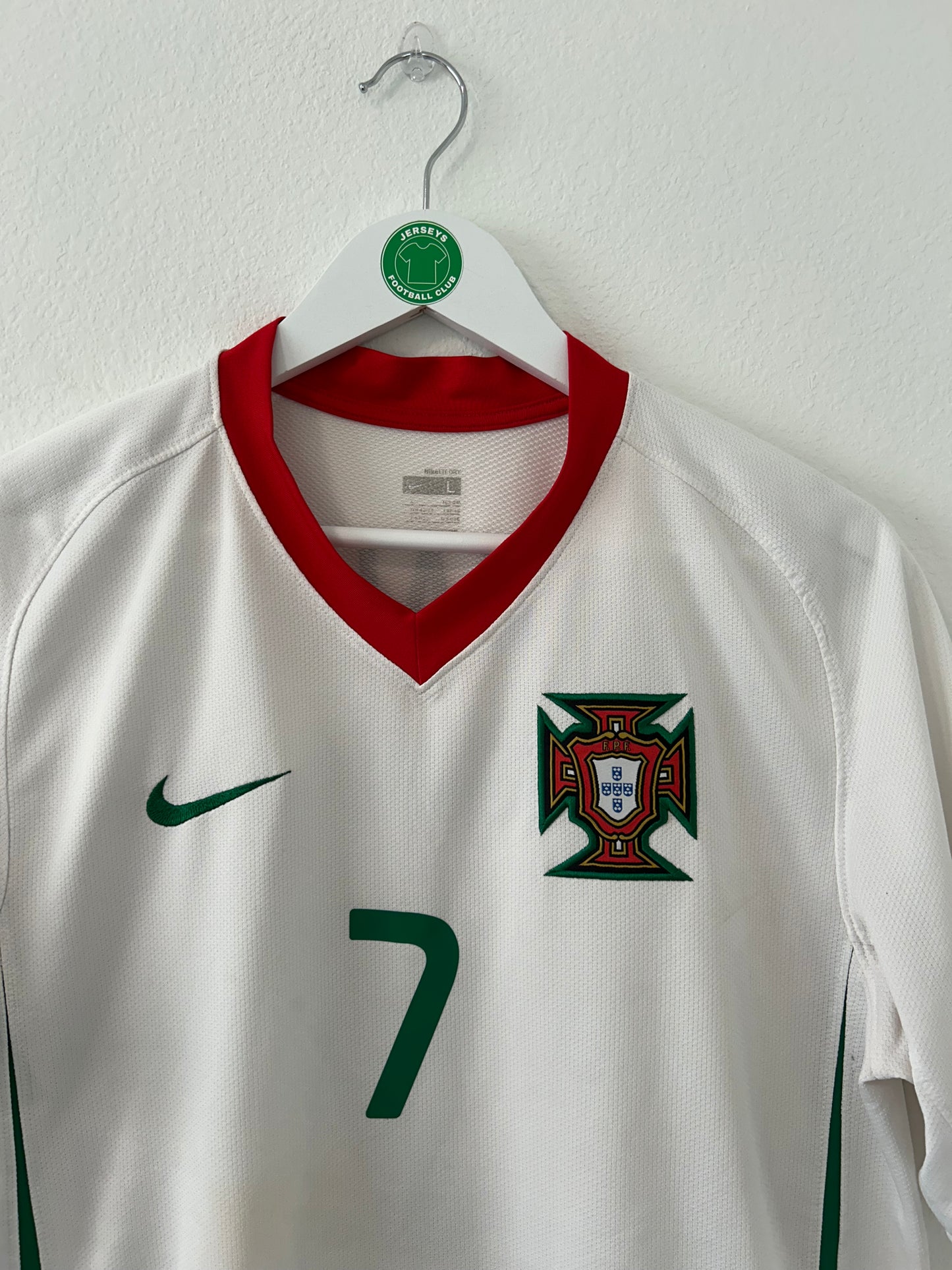 2008 Portugal Away Jersey Cristiano Ronaldo L