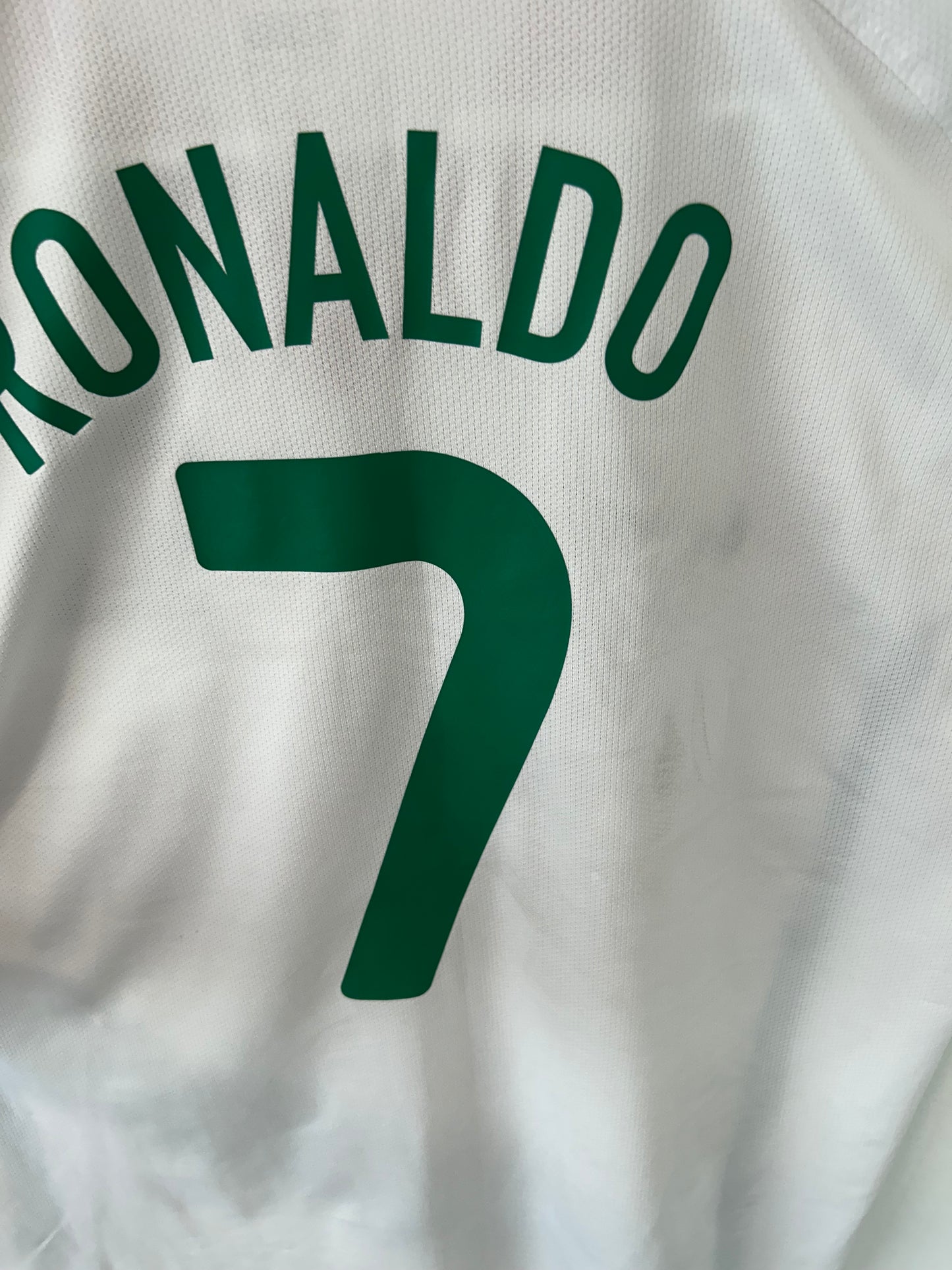 2008 Portugal Away Jersey Cristiano Ronaldo L