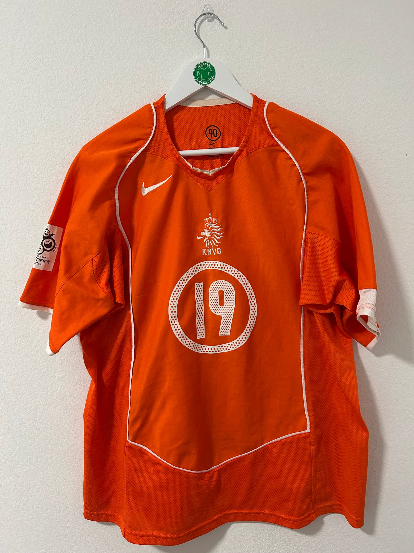 2004/06 Netherlands Home Jersey Arjen Robben XL